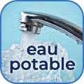Eau potable Eau potable Résultats du contrôle sanitaire de la qualité de l’eau potable en ligne, commune par commune