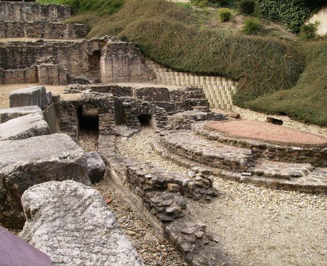 Vestiges des thermes romains de Lyon, Alorange, 2008