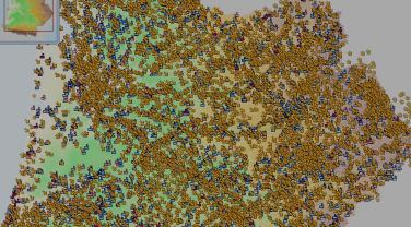 Cartographie usages et pressions domestiques, SIEAG Cartographie usages et pressions domestiques, SIEAG