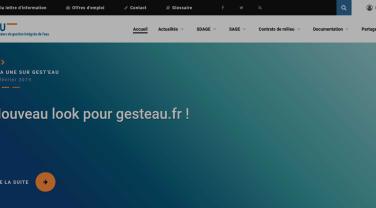 Nouveau site Gest'eau