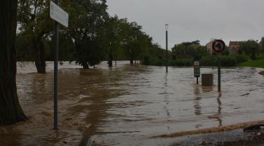 Inondation à Carcassonne, Aude, octobre 2018