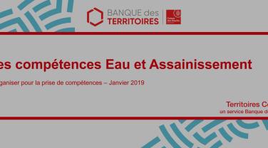 Les compétences Eau et Assainissement, Territoires Conseil