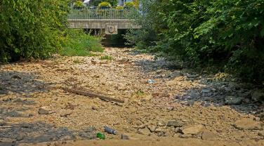 assèchement cours d'eau
