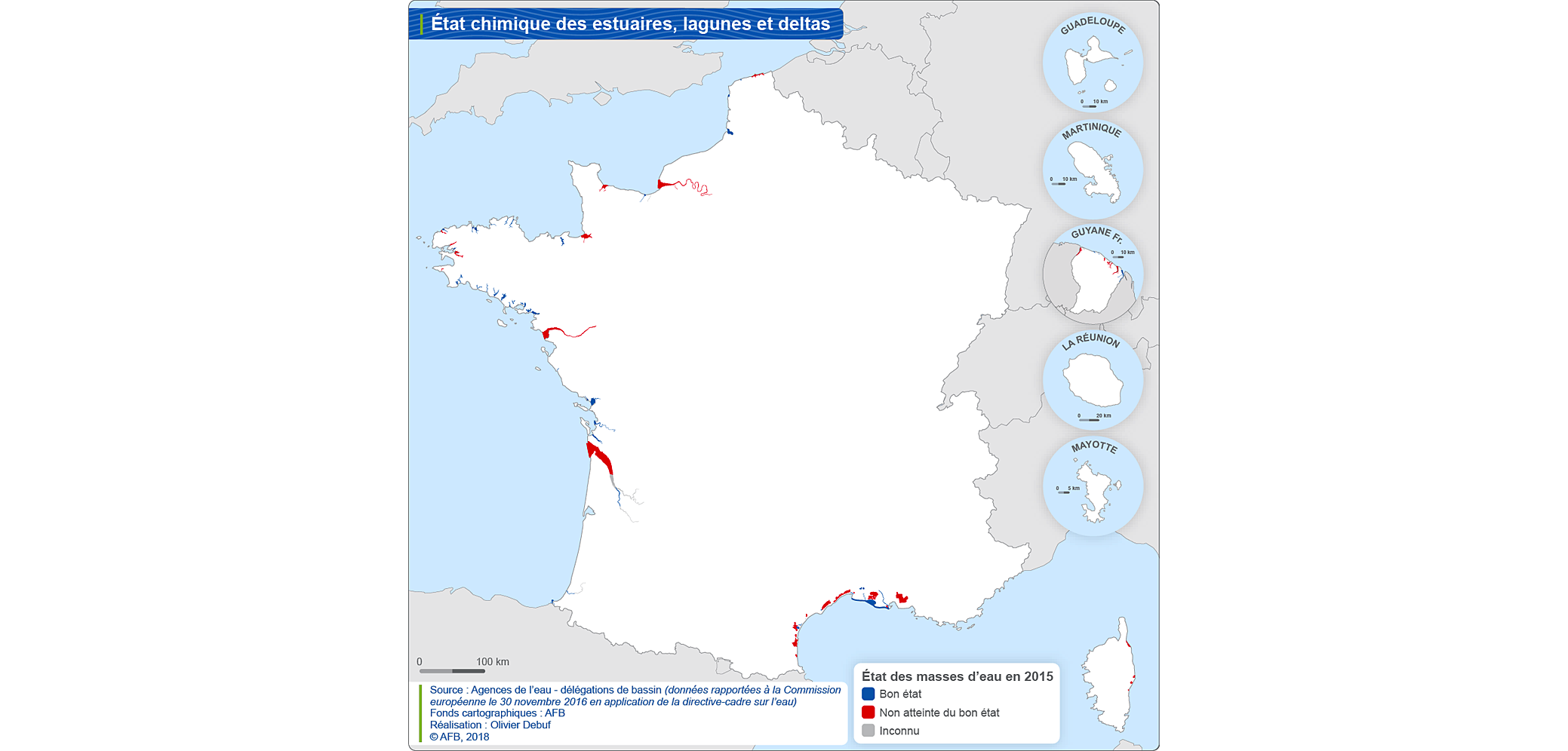 La qualité des estuaires, lagunes et deltas Eaufrance