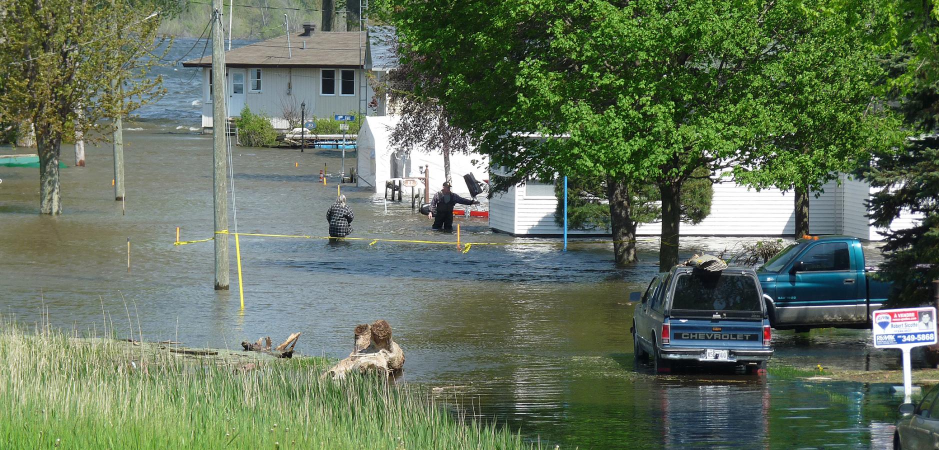 Maisons inondées Saint-Paul-de-lle-aux-Noix