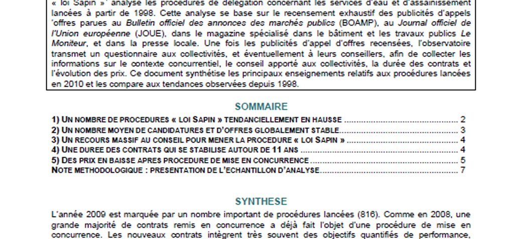 Impact des procédures de mise en concurrence dit-image Vignette