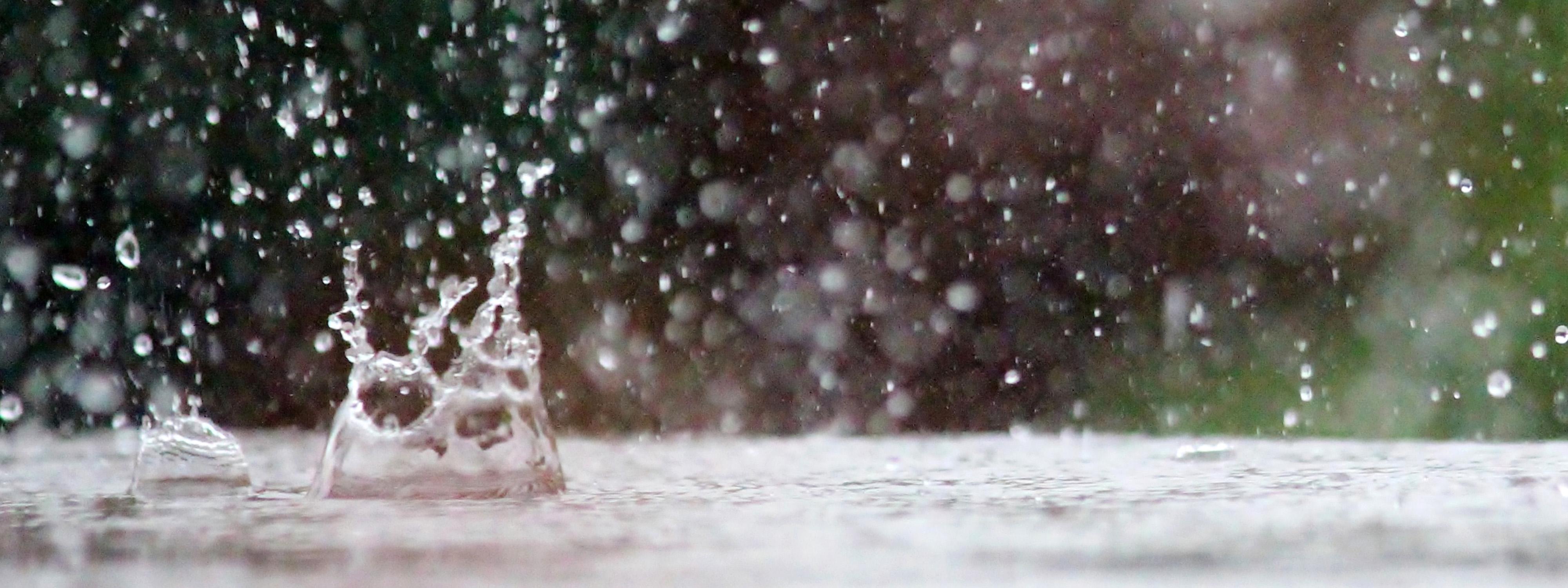Impact de la pluie Impact de la pluie