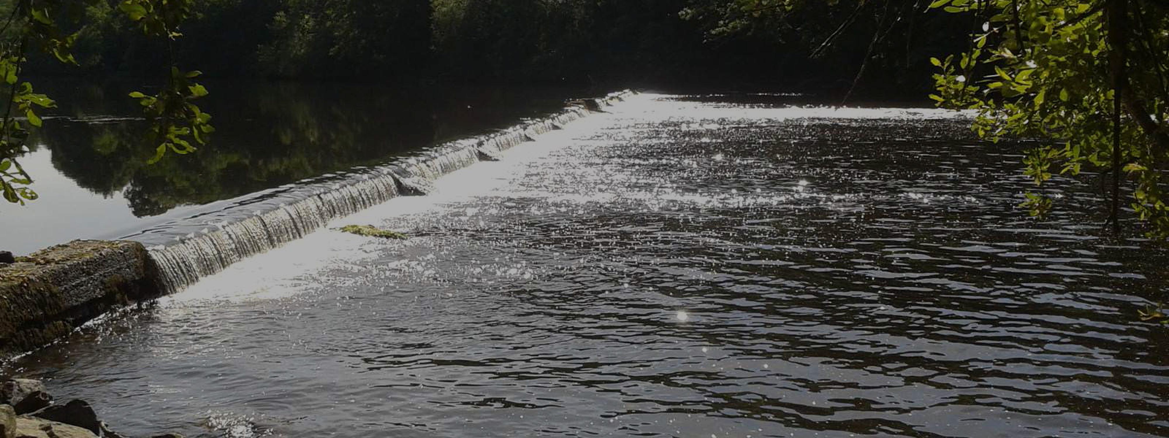 Le seuil Parry sur la Vienne © DDT 87