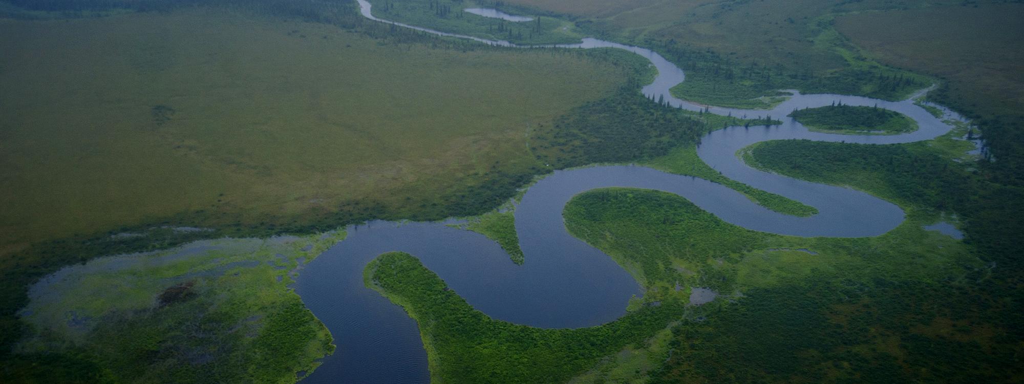 Méandres de la rivière Kobuk, Alaska