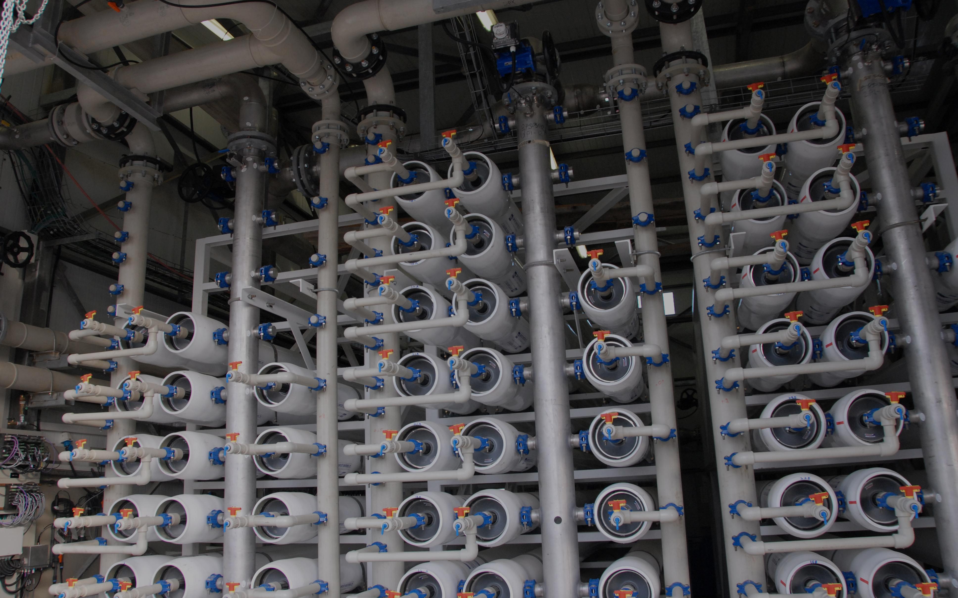 Usine de dessalement de l'eau de mer Mekorot Israël Usine de dessalement de l'eau de mer Mekorot Israël
