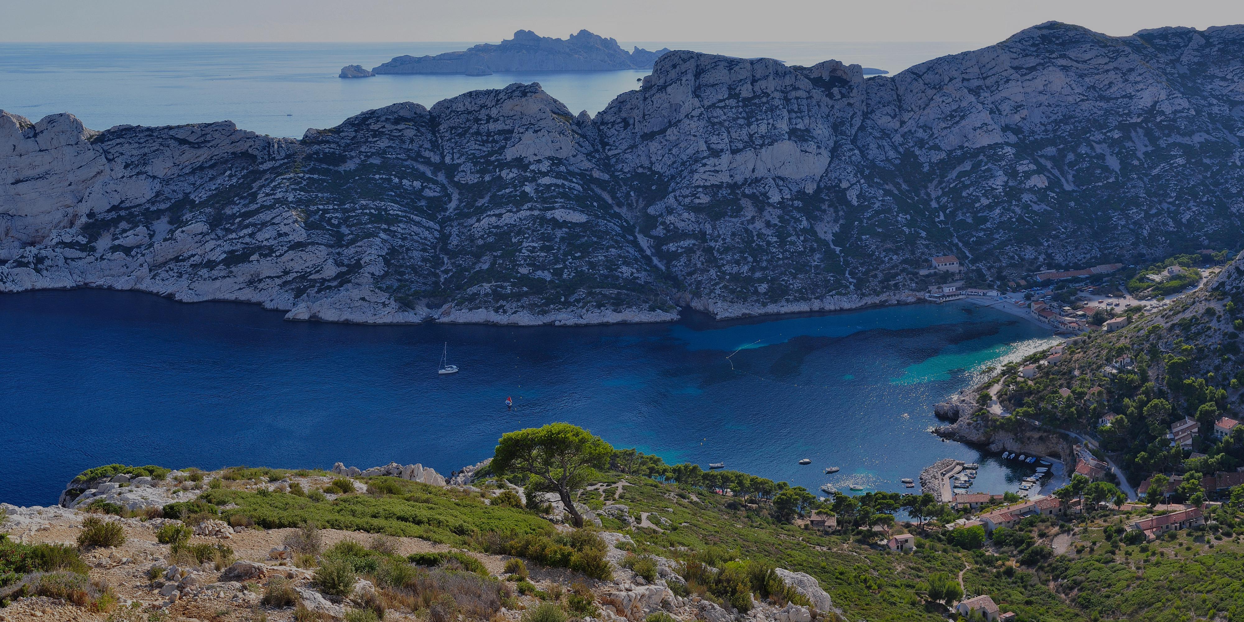 Calanque de Sormiou près de Marseille