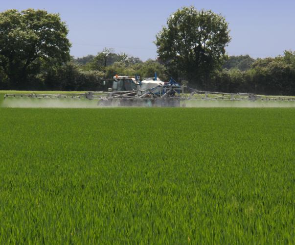 Épandage phytosanitaire, traitement chimique de cultures, Vienne