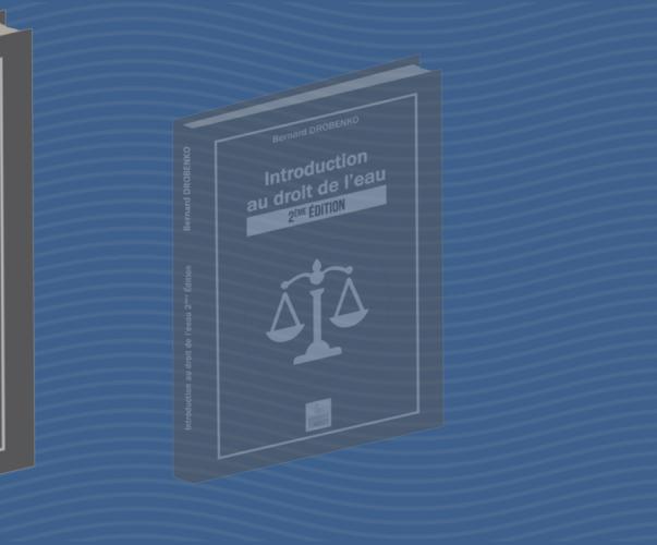 Introduction au droit de l'eau