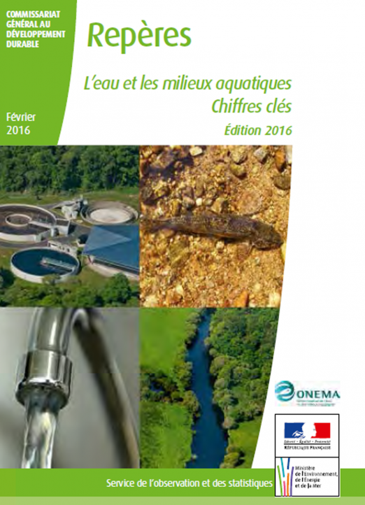 Repères - Chiffres-clés L'eau et milieux aquatiques (édition 2016)