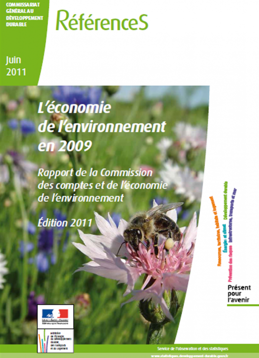 L’économie de l’environnement (données 2009)