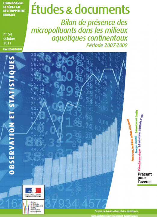 Bilan de présence des micropolluants dans les eaux littorales (données 2007-2009)