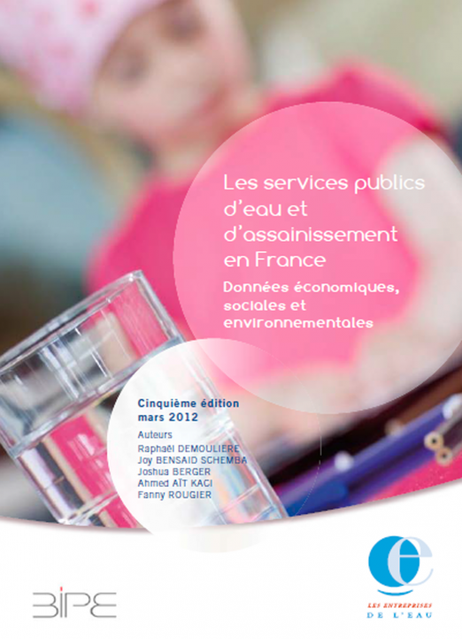 Les services collectifs d’eau et d’assainissement en France - Données économiques, sociales et environnementales (données 2010)