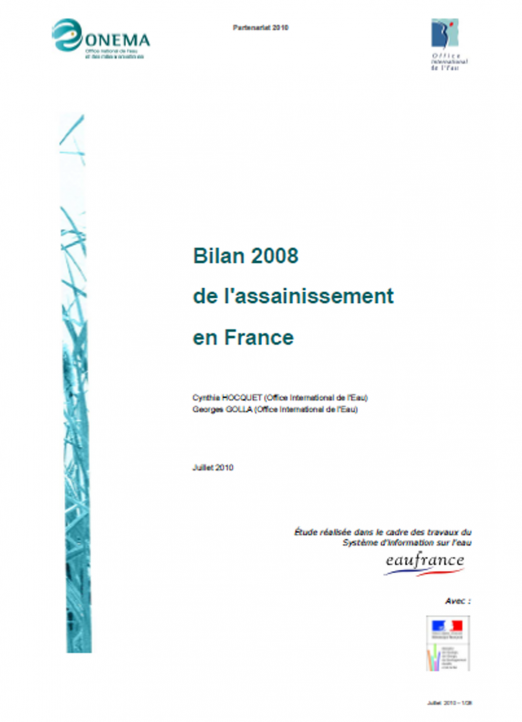 L'assainissement en France (données 2008)
