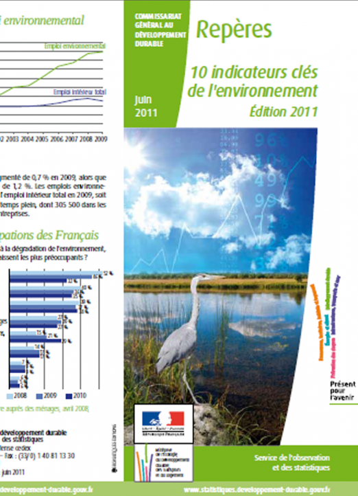 10 indicateurs-clés de l’environnement (édition 2011)