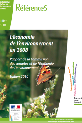 L’économie de l’environnement (données 2008) L’économie de l’environnement (données 2008)