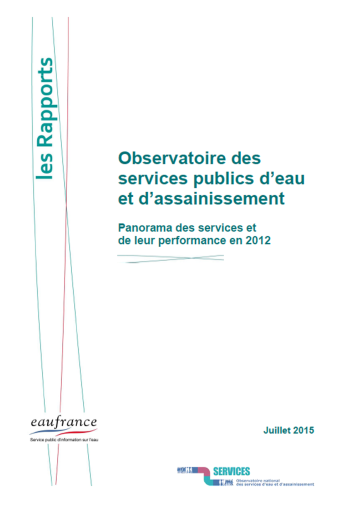 Panorama des services et de leurs performances (données 2012) Panorama des services et de leurs performances (données 2012)