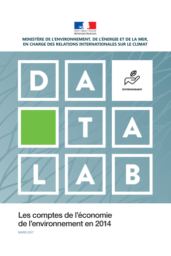 Les comptes de l'économie de l’environnement (données 2014)