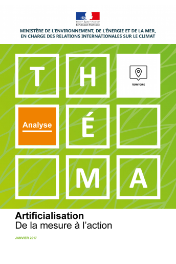Théma - Artificialisation, de la mesure à l’action Théma - Artificialisation, de la mesure à l’action